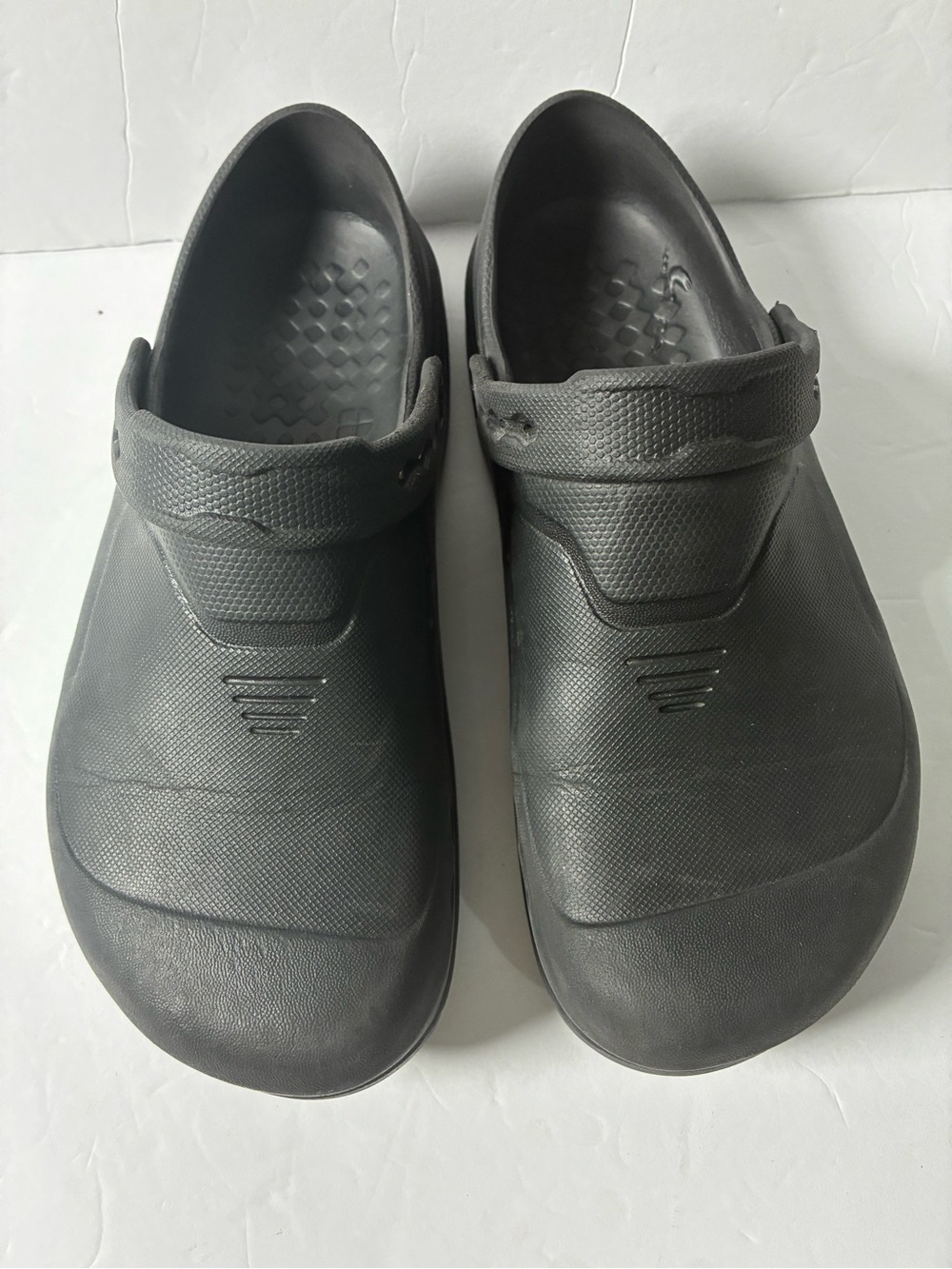 Men's Casual Slip-On Clogs - Black